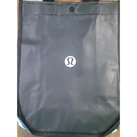 Lululemon Small Reusable Tote Bag – Black & White – Eco Bag - Picture 2 of 4